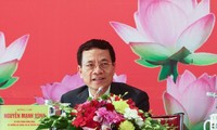 Bộ trưởng Bộ TT&TT Nguyễn Mạnh Hùng. Ảnh Như Ý