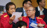 Thầy Park dự khán trận đấu giữa Nam Định và HAGL