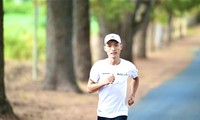 Hoàng Nguyên Thanh (Bình Phước) là ứng cử viên marathon số 1. Ảnh: Như Ý