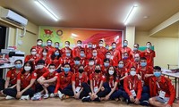 Các thành viên Đoàn TTVN dự Olympic Tokyo 2020 ảnh Thu Sâm/Đoàn TTVN