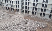 Tháo dỡ công trình vi phạm tòa nhà 5 tầng tại lô T trong Khu công nghiệp Quang Châu (huyện Việt Yên, Bắc Giang) của Cty Luxshare - ICT