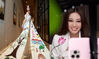 Ý nghĩa bộ vest Hoa hậu Khánh Vân mặc trong buổi phỏng vấn online với BTC Miss Universe