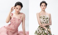 Hoa hậu Tiểu Vy mặc mẫu váy đính kết lạ mắt, khoe nhan sắc rạng rỡ như “nữ thần rừng”