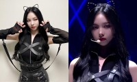 Karina (aespa) gây sốt với tạo hình mèo đen trong show Music Bank vì quá giống nhân vật ảo