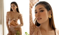 Hoa hậu Khánh Vân khoe bộ ảnh “ở nhà vẫn đẹp”, netizen khen xịn như chụp ở studio