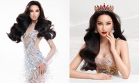 Không lấy được hành lý, Ái Nhi vẫn đủ váy dạ hội cho chung kết Miss Intercontinental 2021