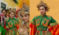 Ghi hình Dances Of The World, Hoa hậu Đỗ Thị Hà và dàn thí sinh tạo nên festival đường phố