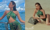 Miss Grand International: Ngắm mẫu bikini 2 trong 1 giúp Thùy Tiên giành Best In Swimsuit
