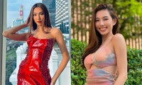 Không hổ danh &quot;Miss cut-out&quot;, Hoa hậu Thùy Tiên tiếp tục khoe các thiết kế cắt xẻ hiểm hóc