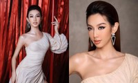 Trở lại với váy dạ hội, Hoa hậu Thùy Tiên &quot;đốn tim&quot; netizen bởi xương quai xanh quyến rũ