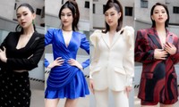 Hoa hậu Tiểu Vy, Lương Thùy Linh hóa nữ tổng tài tại buổi sơ khảo Miss World Vietnam 2022