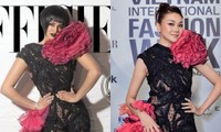 Siêu mẫu Thanh Hằng “đụng độ” thiết kế cầu kỳ với Miss Universe Harnaaz Sandhu, ai ấn tượng hơn?