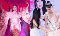 Á hậu Phương Anh nhận sash, đại diện Việt Nam tại đấu trường Miss International 2022