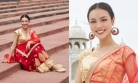 Á hậu Thủy Tiên nói về trải nghiệm đặc biệt khi diện trang phục truyền thống Ấn Độ 