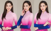 Khoe 17 bức ảnh xinh đẹp với áo dài, fan rủ nhau học cách tạo dáng của Hoa hậu Đỗ Thị Hà