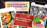 Bóng đá nam vô địch SEA Games 31, netizen Việt có thêm &quot;meme&quot; cho món lẩu Thái chua cay