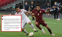 Hồng Duy đăng tâm thư xin lỗi vì pha trượt chân ở trận bán kết lượt đi Việt Nam - Thái Lan