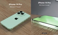 Chiêm ngưỡng iPhone 14 Pro màu xanh mint đẹp không tì vết: Thiết kế mới vô cùng bắt mắt