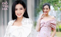 Soi trang phục Hoa hậu Đỗ Thị Hà trong các hoạt động nhân ái: Xinh đẹp nền nã, không có gì để chê