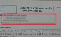 Giáo viên Toán ghi thêm câu thơ vào đề kiểm tra thường xuyên, teen đọc xong sợ “xanh mặt“