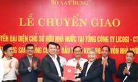 Thứ trưởng Bộ Xây dựng Bùi Phạm Khánh ký chuyển giao Licogi về SCIC