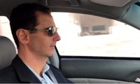 Tổng thống Syria Bashar al-Assad. Ảnh cắt từ video