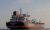 Tàu chở dầu Stena Impero. Ảnh: Reuters