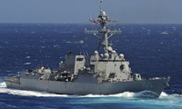 Tàu khu trục USS Kidd. Ảnh: Reuters