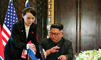 Bà Kim Yo-jong từ một người phụ trách công tác tuyên truyền đã nhanh chóng trở thành nhân vật quyền lực, thường xuyên đưa ra những phát ngôn nhắm vào Hàn Quốc. Ảnh: Reuters
