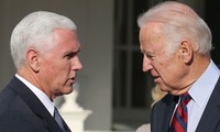 Ông Mike Pence (trái) và ông Joe Biden (phải). Ảnh: Getty