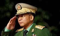 Tướng Min Aung Hlaing - người đang nắm quyền điều hành Myanmar sau cuộc đảo chính. Ảnh: Reuters