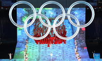 Ngắm loạt ảnh đẹp siêu thực từ lễ khai mạc Olympic mùa Đông ở Bắc Kinh