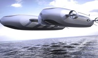 Ý tưởng siêu du thuyền trên không Air Yacht của Lazzarini. Thiết kế: Lazzarini. 