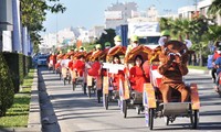 Diễu hành xích lô du lịch quảng bá Lễ hội “Đà Nẵng - Chào năm mới 2021“