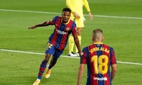 Ansu Fati tỏa sáng trong chiến thắng trước Villarreal.