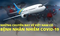 &apos;Truy vết&apos; những chuyến bay về Việt Nam có bệnh nhân mắc Covid-19