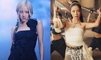 Jisoo, Rosé (BLACKPINK) diện đồ thương hiệu Việt trong &quot;Pink Venom&quot;, cắt váy thành áo cực chất