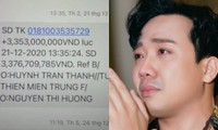 Netizen phát hiện chi tiết khó hiểu về thời điểm Trấn Thành chuyển tiền cho mẹ Hồ Ngọc Hà
