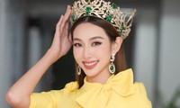 Giật mình trước loạt ảnh cực &apos;choáng&apos; của Hoa hậu Thùy Tiên nhân dịp khỏi COVID-19