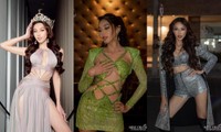 Đã tìm thấy trang phục đẹp và quyến rũ nhất của Hoa hậu Thùy Tiên trong chuyến đi Nam Mỹ
