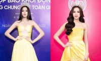 Lý do nào khiến Hoa hậu Đỗ Thị Hà chọn váy vàng rực rỡ trong hai sự kiện liên tiếp?