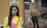 Vì sao Hoa hậu Đỗ Thị Hà bật khóc khi nhắc tới bức ảnh chụp khi đi làm ruộng?