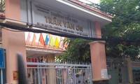 Trường tiểu học Trần Văn Ơn, quận Tân Bình, TPHCM nơi xảy ra sự việc