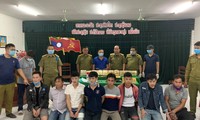 Các đối tượng trong đường dây ma túy vừa bị Biên phòng Việt Nam và Công an Lào bắt giữ.