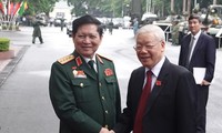 Tổng Bí thư, Chủ tịch nước Nguyễn Phú Trọng dự và chỉ đạo Đại hội Đảng bộ Quân đội