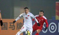 Quang Hải đã ghi cả 2 bàn thắng của U23 Việt Nam tại VCK U23 châu Á 2018.