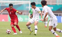 Olympic Việt Nam đã không thể vượt qua được đối thủ mạnh Hàn Quốc.