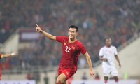 Bàn thắng duy nhất của Tiến Linh giúp đội tuyển Việt Nam đánh bại UAE 1-0, chiếm ngôi nhất bảng G, Vòng loại thứ 2 World Cup 2022.