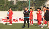 Đội tuyển Việt Nam vẫn chưa có điểm đầu tiên tại Vòng loại cuối World Cup 2022 khu vực châu Á. (ảnh Anh Đoàn)