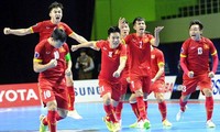Đội tuyển futsal Việt Nam hướng tới đoạt HCV SEA Games 31. (ảnh Anh Đoàn)